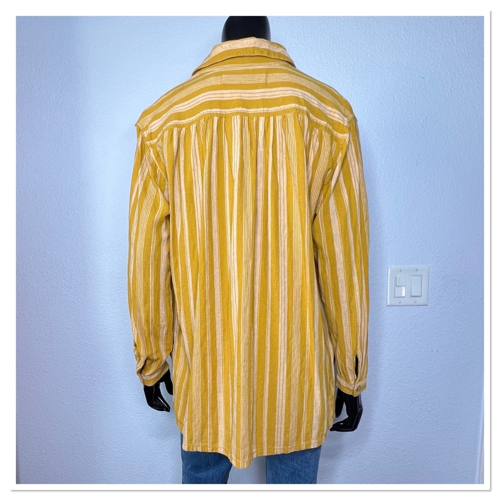 Free People We The Free Summer Breeze
Stripe Button Down Sz S Linen/Viscose - Picture 10 of 14